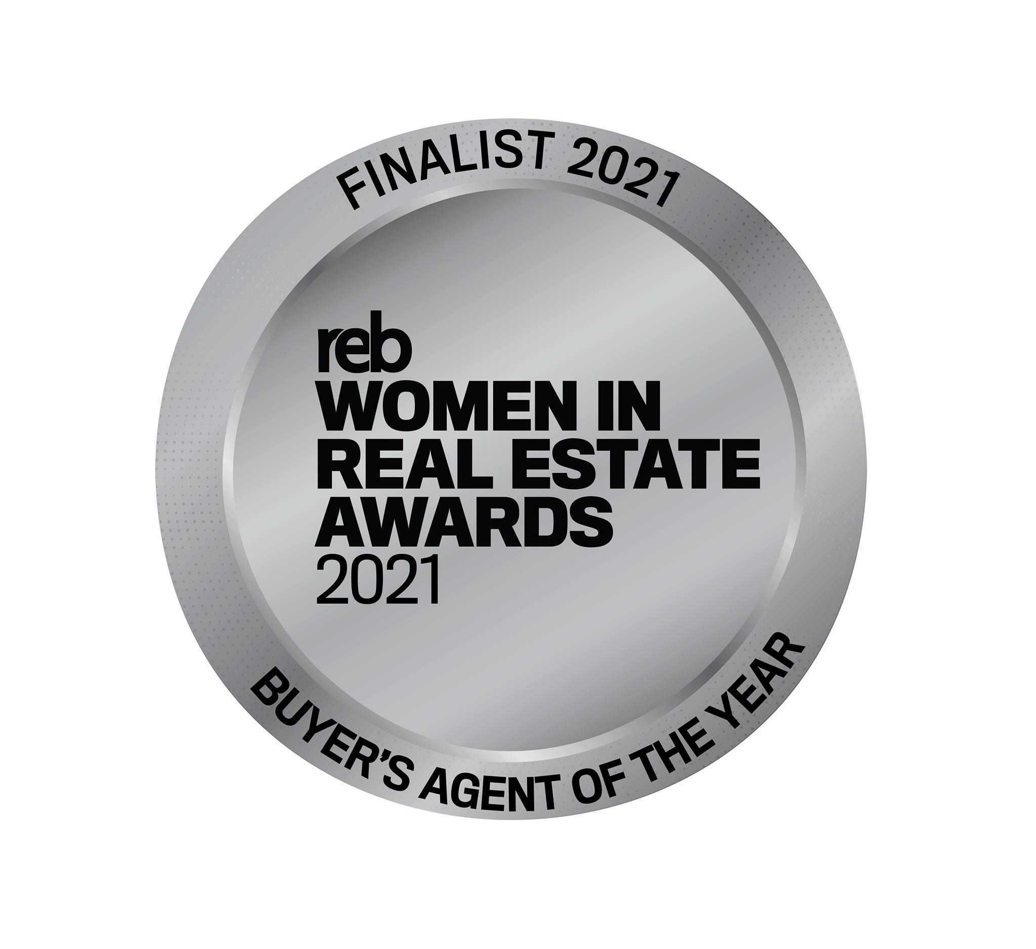 Melissa Opie is a Finalist for the REB Women in Real Estate Awards as the Buyer Agent of the Year 2021 of Australia!
